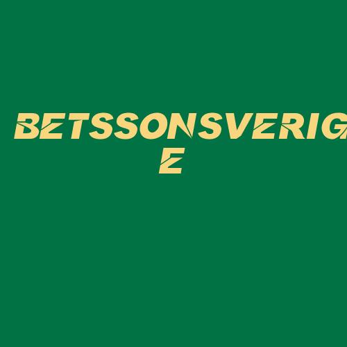 Logo da BETSSONSVERIGE